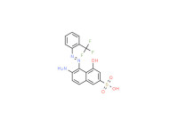 6-amino-4-hydroxy-5-[[2-(trifluoromethyl)phenyl]azo]naphthalene-2-sulphonic acid