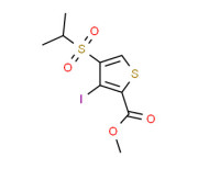 methyl 3-iodo-4-propan-2-ylsulfonylthiophene-2-carboxylate