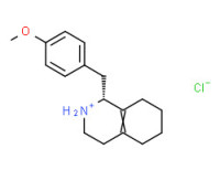 (R)-1,2,3,4,5,6,7,8-octahydro-1-(4-methoxybenzyl)isoquinolinium chloride