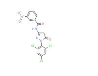 3-Nitro-N-(5-oxo-1-(2,4,6-trichlorophenyl)-4,5-dihydro-1H-pyrazol-3-yl)benzamide