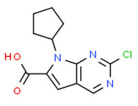 2-chloro-7-cyclopentyl-7H-pyrrolo[2,3-d]pyriMidine-6-carboxylic acid