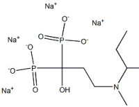 sodium hydrogen (1-hydroxy-3-(methyl(pentan-3-yl)amino)-1-phosphonopropyl)phosphonate