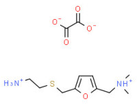 [5-[[(2-ammonioethyl)thio]methyl]furfuryl]dimethylammonium oxalate