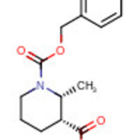 (2R,3R)-rel-1-[(benzyloxy)carbonyl]-2-methylpiperidine-3-carboxylic acid