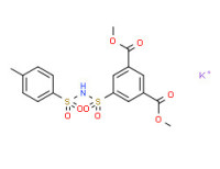 Dimethyl 5-(N-tosylsulphamoyl)isophthalate, potassium salt
