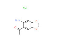 1-(6-amino-1,3-benzodioxol-5-yl)ethan-1-one hydrochloride
