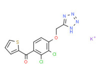 [2,3-dichloro-4-(1H-tetrazol-5-ylmethoxy)phenyl]-2-thienylmethanone, potassium salt