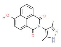 2-(3,5-dimethyl-1H-pyrazol-4-yl)-6-methoxy-1H-benz[de]isoquinoline-1,3(2H)-dione