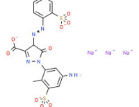 Trisodium 1-(5-amino-2-methyl-3-sulphonatophenyl)-4,5-dihydro-5-oxo-4-[(2-sulphonatophenyl)azo]-1H-pyrazole-3-carboxylate