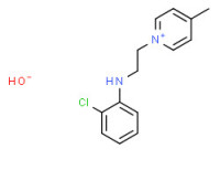 1-[2-[(2-chlorophenyl)amino]ethyl]-4-methylpyridinium hydroxide