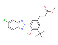 Methyl 3-[3-tert-butyl-4-hydroxy-5-(5-chloro-2H-benzotriazol-2-yl)phenyl]propionate