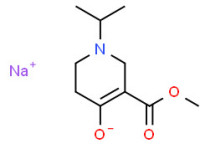 Sodium methyl 1,2,5,6-tetrahydro-1-isopropyl-4-oxidonicotinate