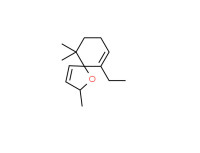 6-ethyl-2,10,10-trimethyl-1-oxaspiro[4.5]deca-3,6-diene