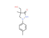 4,5-dihydro-3-hydroxy-4-methyl-1-(p-tolyl)pyrazole-4-methanol