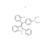 [4-[(2-chlorophenyl)(1-methyl-2-phenyl-1H-indol-3-yl)methylene]-2,5-cyclohexadien-1-ylidene]diethylammonium chloride