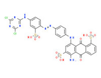 5-amino-8-[[4-[[4-[(4,6-dichloro-1,3,5-triazin-2-yl)amino]-2-sulphophenyl]azo]phenyl]amino]-9,10-dihydro-9,10-dioxoanthracene-1,6-disulphonic acid