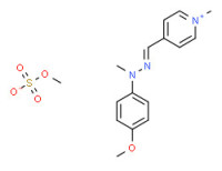 4-[[(p-anisyl)methylhydrazono]methyl]-1-methylpyridinium methyl sulphate