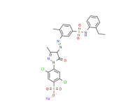 Sodium 2,5-dichloro-4-[4-[[5-[(ethylphenylamino)sulphonyl]-o-tolyl]azo]-4,5-dihydro-3-methyl-5-oxo-1H-pyrazol-1-yl]benzenesulphonate