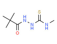 2,2-dimethyl-2'-[(methylamino)thioxomethyl]propionohydrazide