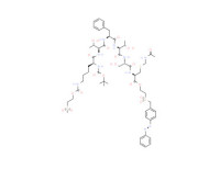L-Cysteine, S-[(acetylamino)methyl]-N-[N-[N-[N-[N-[N2-[(1,1-dimethylethoxy)carbonyl]-N6-[[2-(methylsulfonyl)ethoxy]carbonyl]-l-lysyl]-l-threonyl]-l-phenylalanyl]-l-threonyl]-l-seryl]-, 2-[[[4-(phenylazo)phenyl]methyl]sulfonyl]ethyl ester