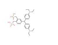 4-(bis(4-(diethylamino)phenyl)methyl)benzene-1,2-dimethanesulfonic acid