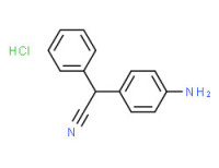 2-(p-aminophenyl)-2-phenylacetonitrile monohydrochloride