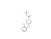 tert-butyl 4-[(2-aminopyridin-3-yl)amino]piperidine-1-carboxylate