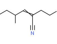 4-methyl-2-propylhex-2-enenitrile