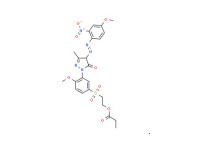 2,4-dihydro-4-[(4-methoxy-2-nitrophenyl)azo]-1-[2-methoxy-5-[[2-(propionyloxy)ethyl]sulphonyl]phenyl]-5-methyl-3H-pyrazol-3-one