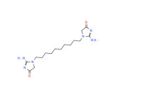 1,1'-(decane-1,10-diyl)bis[2-amino-1,5-dihydro-4H-imidazol-4-one]