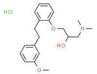 1-(Dimethylamino)-3-(2-(3-methoxyphenethyl)phenoxy)propan-2-ol hydrochloride