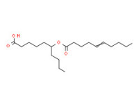 1-butyl-5-carboxypentyl 5-decenoate