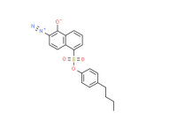 4-butylphenyl 6-diazo-5,6-dihydro-5-oxonaphthalene-1-sulphonate