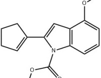 tert-butyl 2-cyclopentenyl-4-methoxy-1H-indole-1-carboxylate