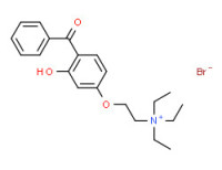 [2-(4-benzoyl-3-hydroxyphenoxy)ethyl]triethylammonium bromide