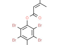 Perbromophenyl 3-methyl-2-butenoate