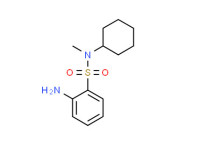 2-amino-N-cyclohexyl-N-methylbenzenesulphonamide