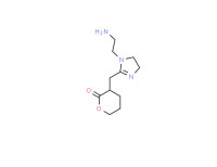 3-[[1-(2-aminoethyl)-4,5-dihydro-1H-imidazol-2-yl]methyl]tetrahydro-2H-pyran-2-one