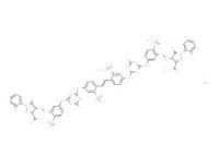 1H-Pyrazole-3-carboxylic acid, 4,4'-[1,2-ethenediylbis[(3-sulfo-4,1-phenylene)imino(6-chloro-1,3,5-triazine-4,2-diyl)imino(6-sulfo-3,1-phenylene)azo]]bis[1-(2-chlorophenyl)-4,5-dihydro-5-oxo-, sodium salt