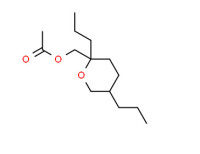Tetrahydro-2,5-dipropyl-2H-pyran-2-methyl acetate