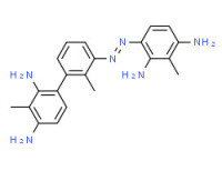 4,4'-[[2(or 4)-methyl-1,3-phenylene]azo]bis[2(or 6)-methylbenzene-1,3-diamine]
