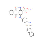 Sodium 1-amino-9,10-dihydro-4-[[4-[(2-naphthylsulphonyl)amino]cyclohexyl]amino]-9,10-dioxoanthracene-2-sulphonate