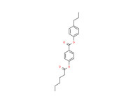 4-propylphenyl 4-[(1-oxohexyl)oxy]benzoate