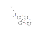 2'-[(2-chlorophenyl)amino]-6'-(ethylhexylamino)spiro[isobenzofuran-1(3H),9'-[9H]xanthene]-3-one