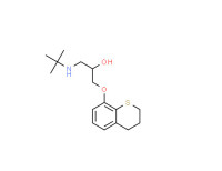 1-(tert-butylamino)-3-[(3,4-dihydro-2H-1-benzothiopyran-8-yl)oxy]propan-2-ol