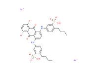 Disodium 3,3'-[(9,10-dihydro-5,8-dihydroxy-9,10-dioxo-1,4-anthrylene)diimino]bis[6-butylbenzenesulphonate]