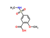 2-methoxy-5-[(methylamino)sulphonyl]benzoic acid