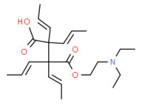 4-[2-(diethylamino)ethyl] hydrogen 2-(tetrapropenyl)succinate