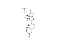 9ß,11ß-epoxy-21-hydroxy-2'-methyl-16ß-5'H-pregna-1,4-dieno[17,16-d]oxazole-3,20-dione 21-acetate