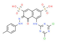 5-[(4,6-dichloro-1,3,5-triazin-2-yl)amino]-4-hydroxy-3-[(p-tolyl)azo]naphthalene-2,7-disulphonic acid
